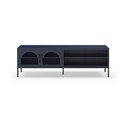 Temno modra TV omarica 160x50 cm Diora – Marckeric