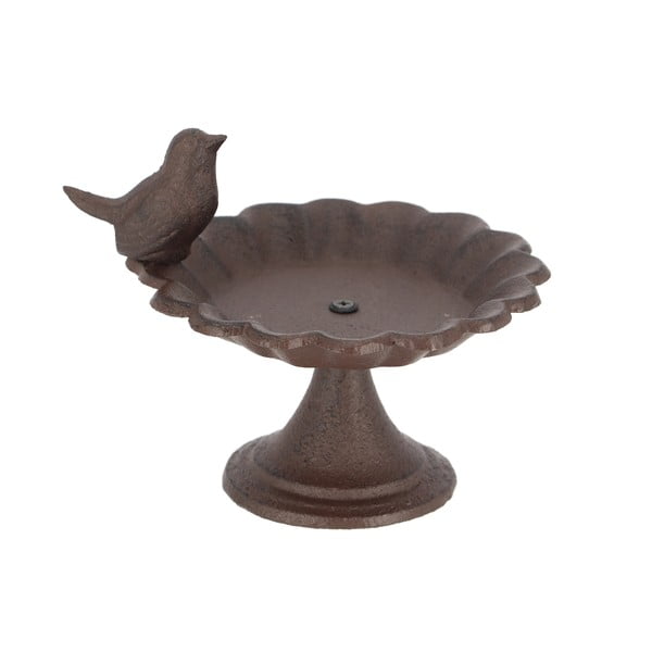 Litoželezna krmilnica za ptice s ptico na nizki nogi Esschert Design-image-4