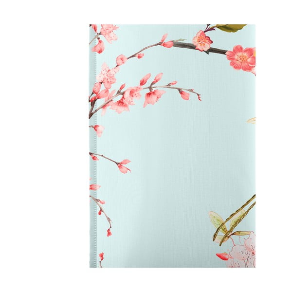 Mentolno zelena/rožnata zavesa 140x300 cm Chinoiserie – Happy Friday-image-3