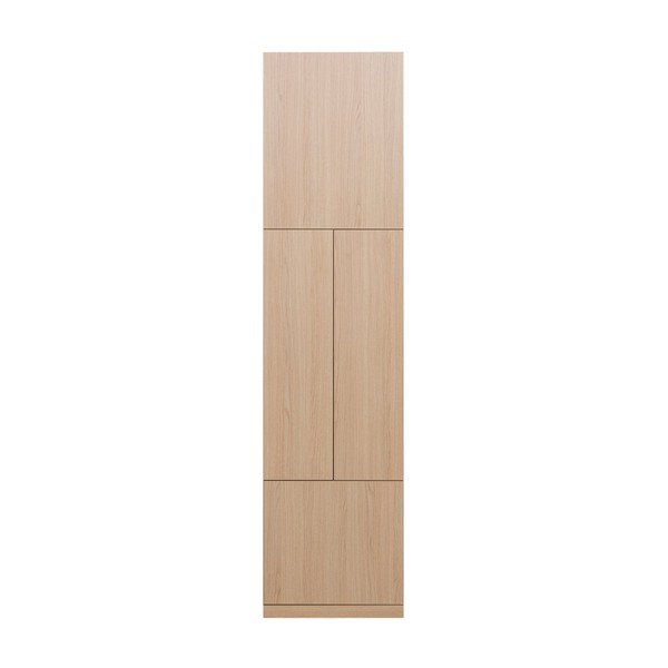Modularna omara v naravni barvi 54x215 cm Build – WOOOD