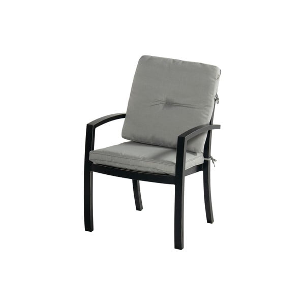 Siv kovinski vrtni stol Rosario – Hartman