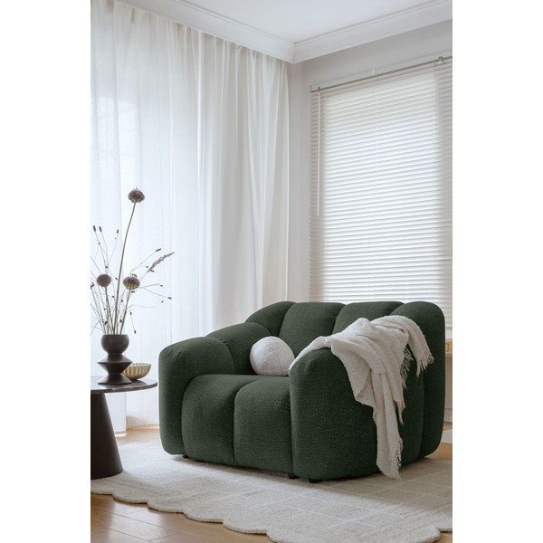 Temno zelen fotelj Shell – Miuform-image-2