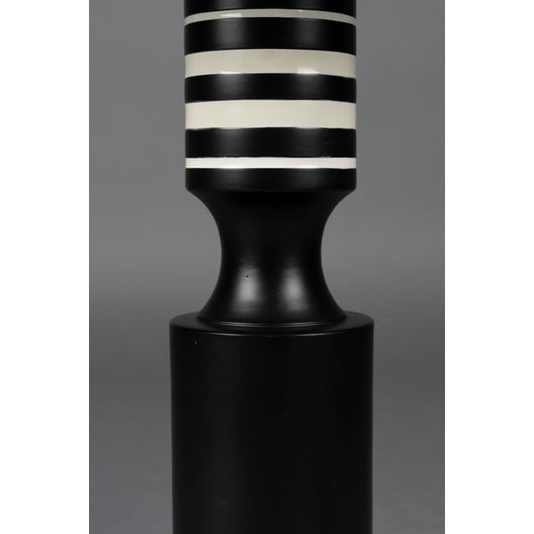 Črna namizna svetilka s tekstilnim senčilom (višina 60 cm) Virgil – Dutchbone-image-4