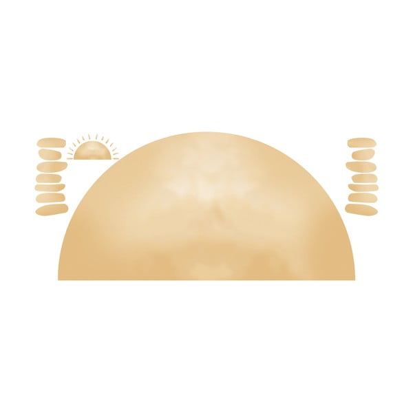 Otroška stenska nalepka 155x75 cm Watercolor Sun - Ambiance-image-3