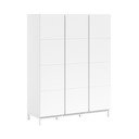 Bela otroška garderobna omara 149x196x58 cm Eva – Vipack