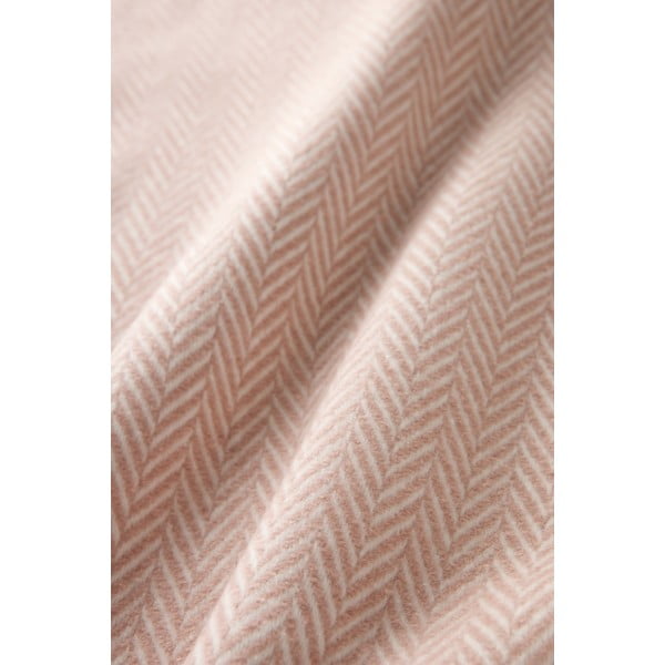 Rožnata pletenina z bombažem Euromant Skyline, 140 x 180 cm-image-3