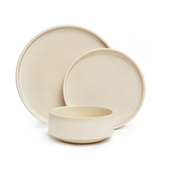 12-delni set krem lončene posode Bonami Selection Malia