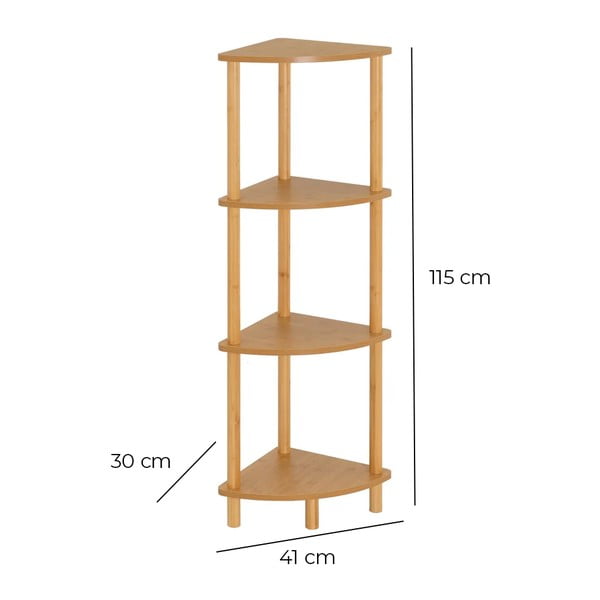 Regal v naravni barvi 30x115 cm – Casa Selección-image-4