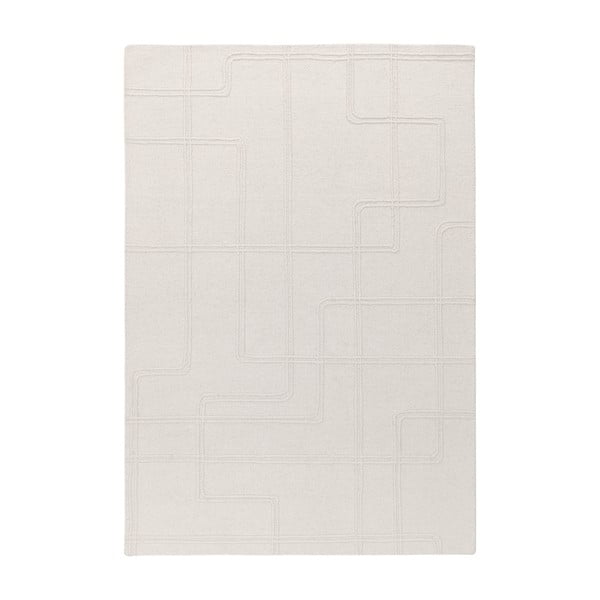 Kremno bela ročno tkana volnena preproga 200x300 cm Ada – Asiatic Carpets