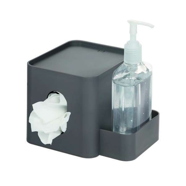 Siva škatla za robčke iDesign Caddy-image-2