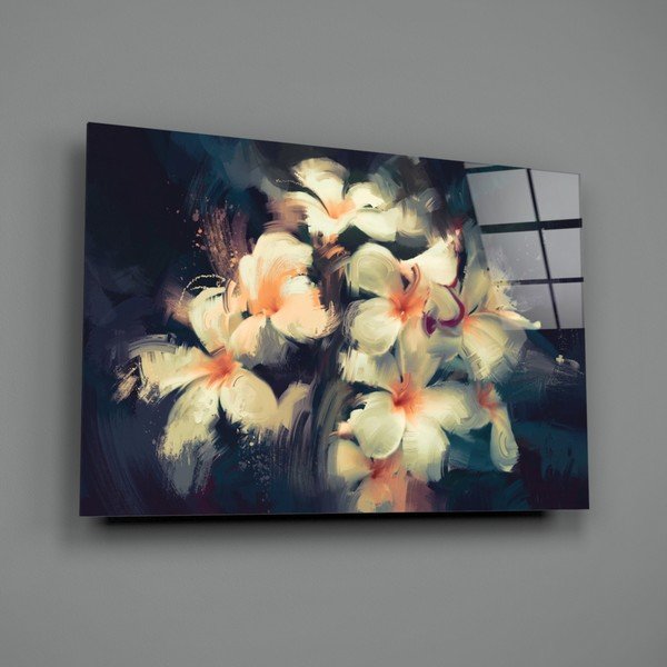 Steklena slika Insigne Painted Flowers II-image-4