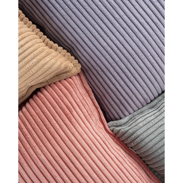 Svetlo rjava otroška blazina rebrasti žamet Block – Wigiwama-image-3