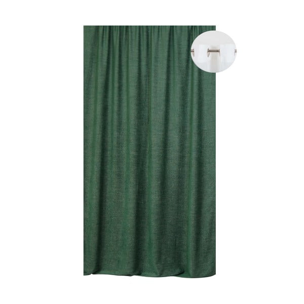 Zelena zavesa 140x260 cm Brooke – Mendola Fabrics