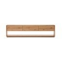 TV omarica v hrastovem dekorju 200x51 cm Alguema – Kave Home