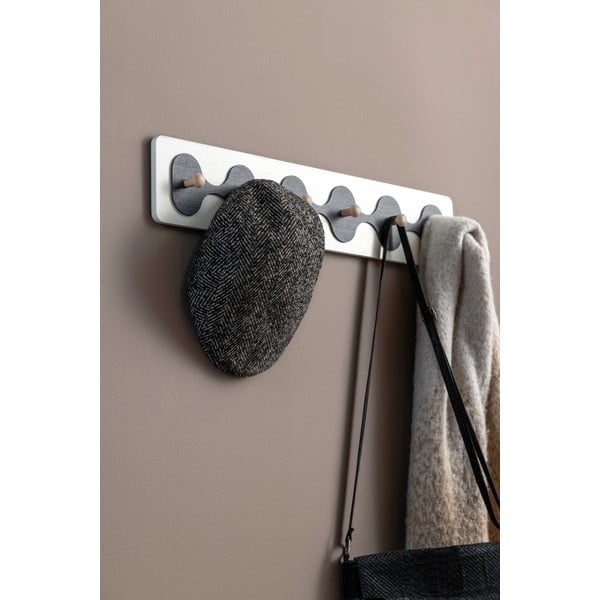 Bel stenski obešalnik 60 cm Rizar  – PT LIVING-image-1