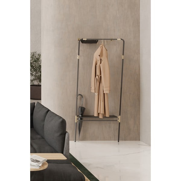 Črn kovinski set za hodnik Lean On Me – UMAGE-image-1