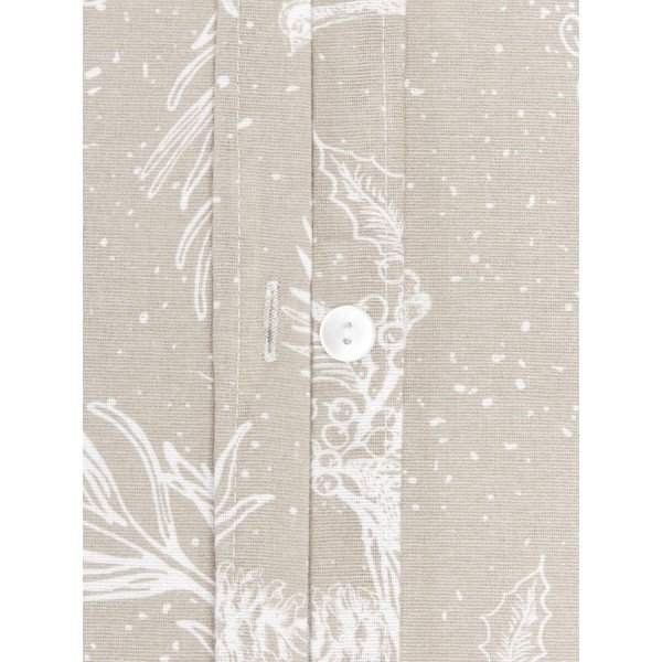 Bež flanelna posteljnina Westwing Collection Animal Toile, 135 x 200 cm-image-3
