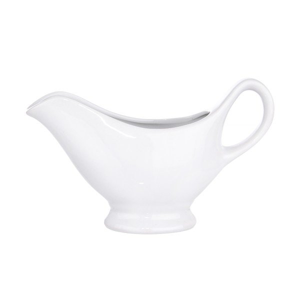 Beli porcelanast vrč za omako Orion Pilar, 220 ml