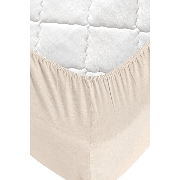 Črno-kremno bela bombažna podaljšana posteljnina za zakonsko posteljo z rjuho 200x220 cm - Mila Home-image-4