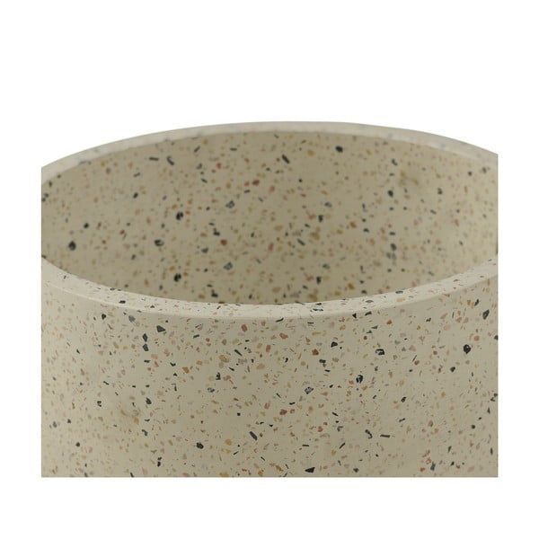 Bel cvetlični lonček Bonami Selection Terrazzo, ø 26 cm-image-1