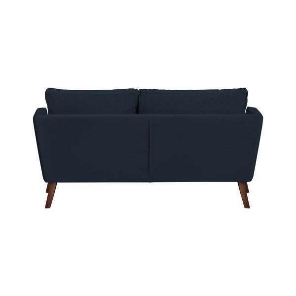 Mazzini Sofas Elena temno modra trisedežna zofa z levo vogalno sedežno garnituro-image-4