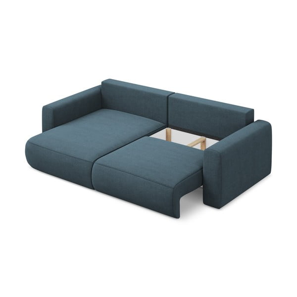 Modra raztegljiva/s prostorom za shranjevanje kotna sedežna garnitura (levi kot/z ležalnikom) Kapua – Makamii-image-3