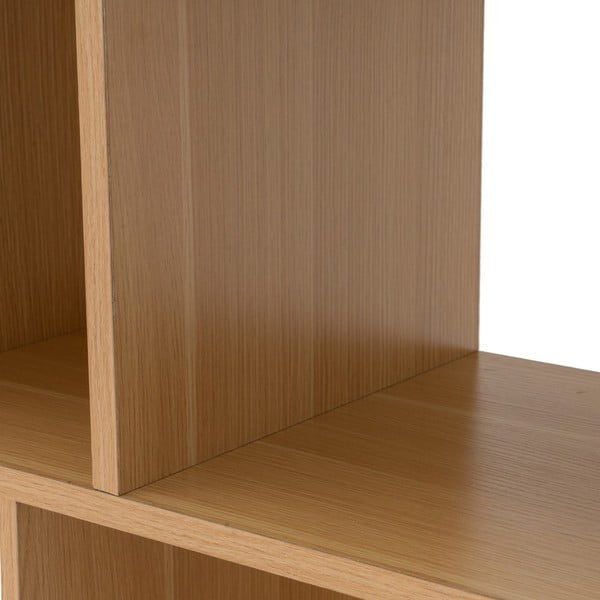 Otroški regal v hrastovem dekorju v naravni barvi 63x159 cm Mid-Lines – Casa Selección-image-1