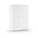 Bela otroška garderobna omara 150x200 cm BILLY – Vipack