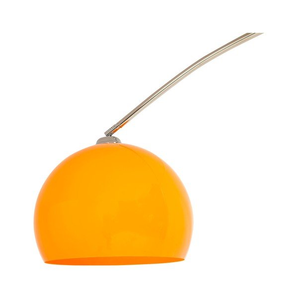 Talna svetilka z oranžnim senčnikom in marmornatim podstavkom Kokoon Loft-image-3