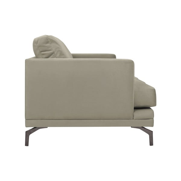 Bež kavč z naslonom za noge v črni barvi Windsor & Co Sofas Jupiter-image-2