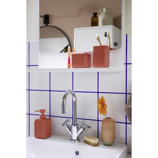 Oranžen dozirnik za milo iz poliresina 380 ml Tom Tailor T-Rounded – Wenko-image-1