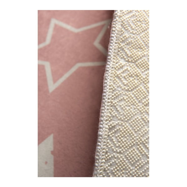 Otroška preproga Pink Stars, 100 x 160 cm-image-2