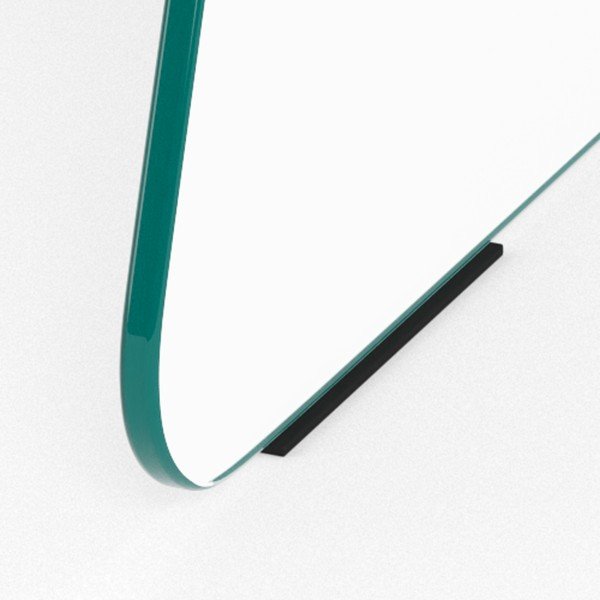 Steklena okrogla klubska mizica ø 80 cm Samos – Actona-image-4