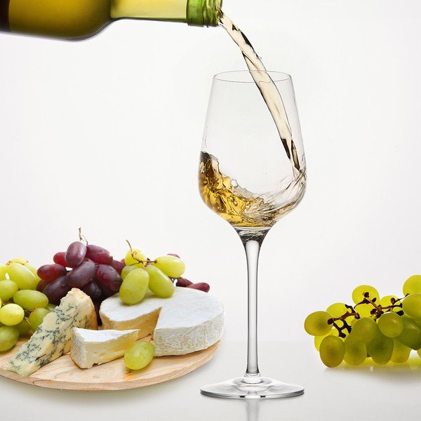 Kozarci za vino v kompletu 6 ks 450 ml Sandra – Orion-image-1