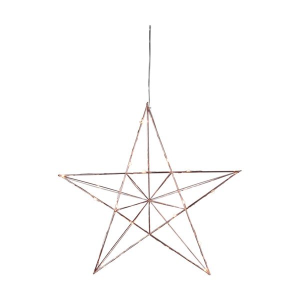 Bakrena LED svetlobna dekoracija Best Season Line, višina 38 cm-image-1