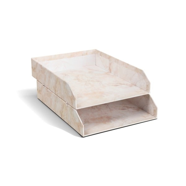 Kartonasti organizatorji v kompletu 2 ks za dokumente Hakan Paper Laminate – Bigso