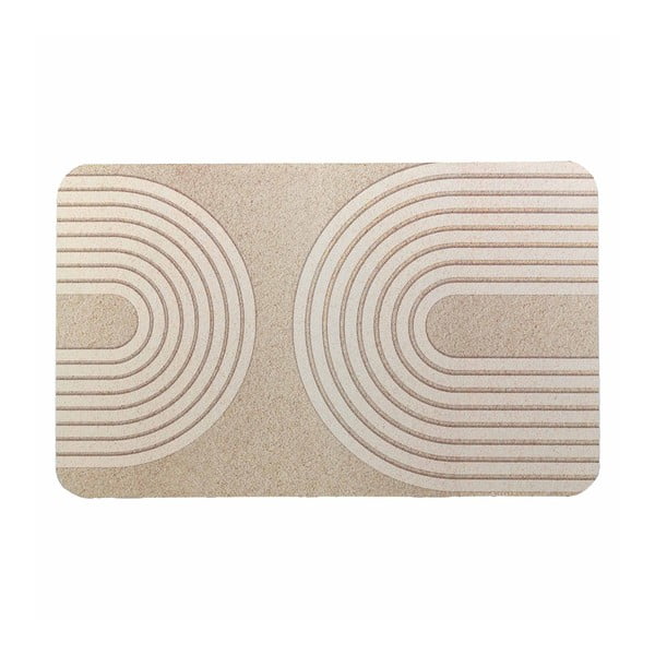 Svetlo rjava kopalniška preproga 50x80 cm Adriel – douceur d'intérieur