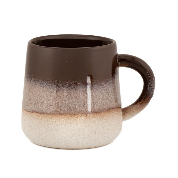 Rjava keramična skodelica 360 ml Mojave – Sass & Belle