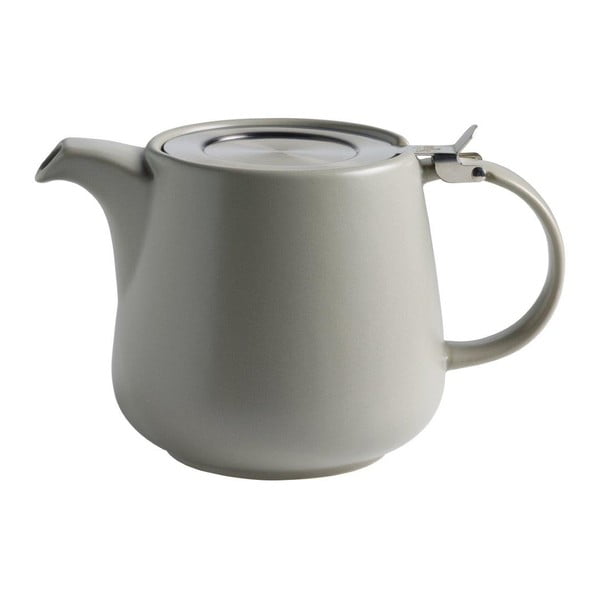 Svetlo siv porcelanast čajnik s cedilom Maxwell & Williams Tint, 1,2 l