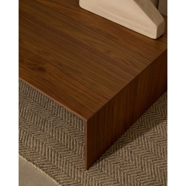 Mizica v orehovem dekorju v temni naravni barvi 70x140 cm Litto – Kave Home-image-3