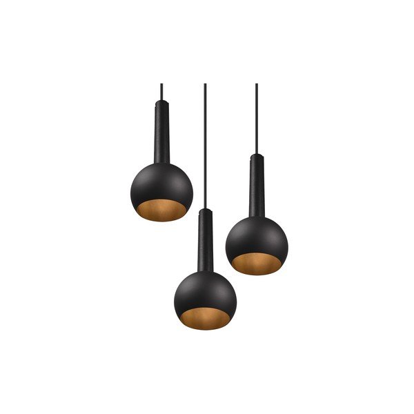 Črna viseča svetilka ø 52 cm Ciliana – CINQUE-image-1