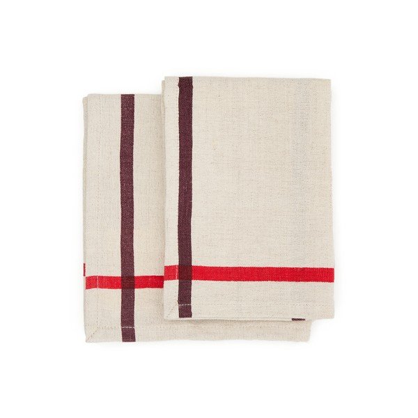 Pogrinjki v kompletu 2 ks iz mešanice lana 35x50 cm Delma – Kave Home-image-4