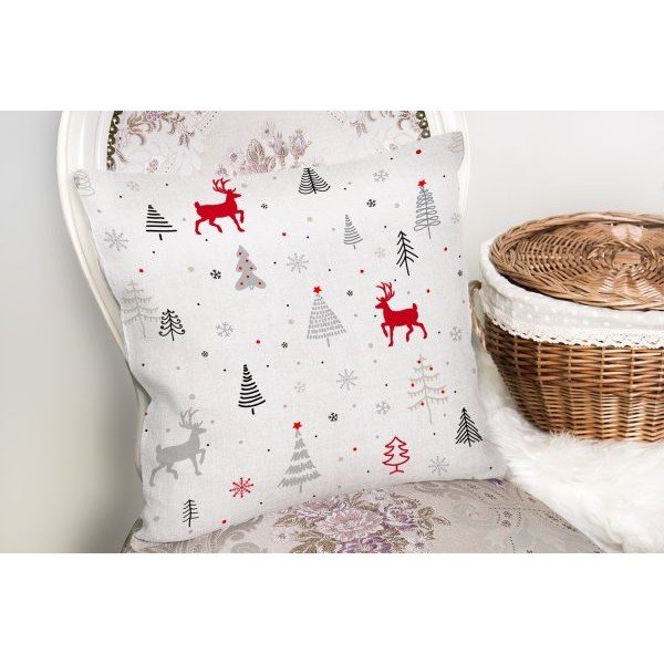 Prevleka za blazino z božičnim motivom 43x43 cm Merry Christmas – Mila Home-image-1