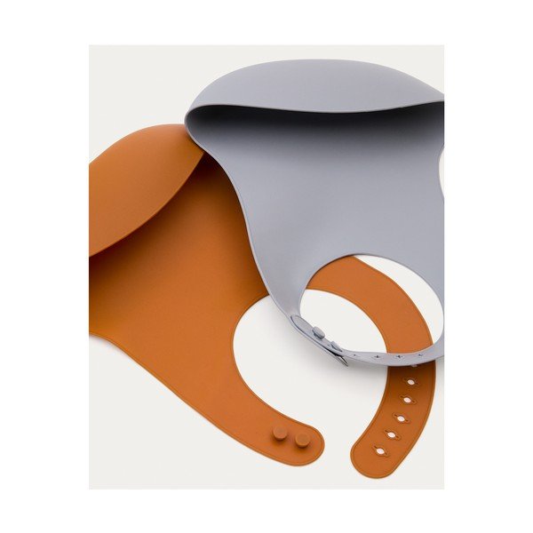 Oranžni/prašno modri slinčki v kompletu 2 ks Lili – Kave Home-image-3