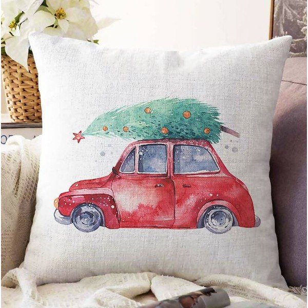 Prevleka za blazino z božičnim motivom 43x43 cm Merry Christmas – Mila Home-image-1