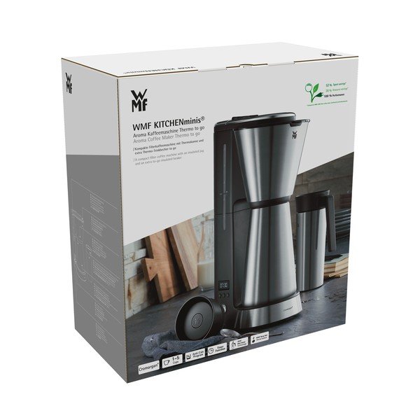Filtrirni aparat za kavo iz nerjavečega jekla v srebrni barvi WMF Aroma KITCHENminis-image-4