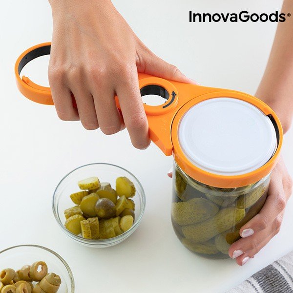 Večnamenski odpirač za kozarce 5 v 1 InnovaGoods-image-4