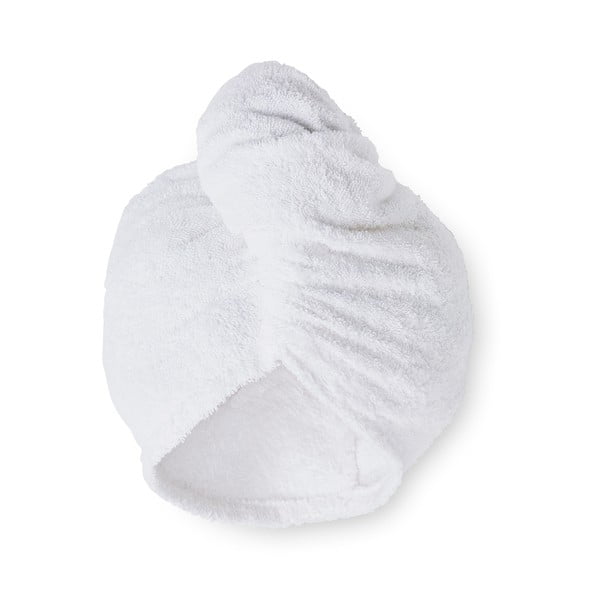 Bele hitro sušeče bombažne brisače za lase v kompletu 2 ks 20x13 cm Quick Dry – Catherine Lansfield