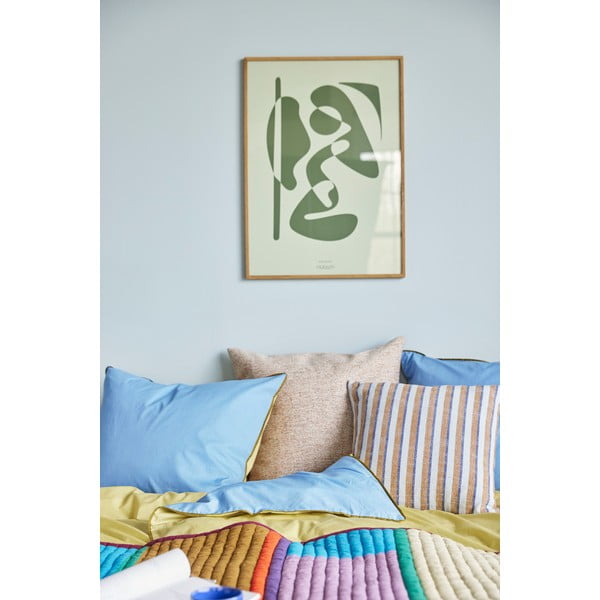 Oranžno-bela okrasna blazina Hübsch Autumn, 60 x 60 cm-image-4