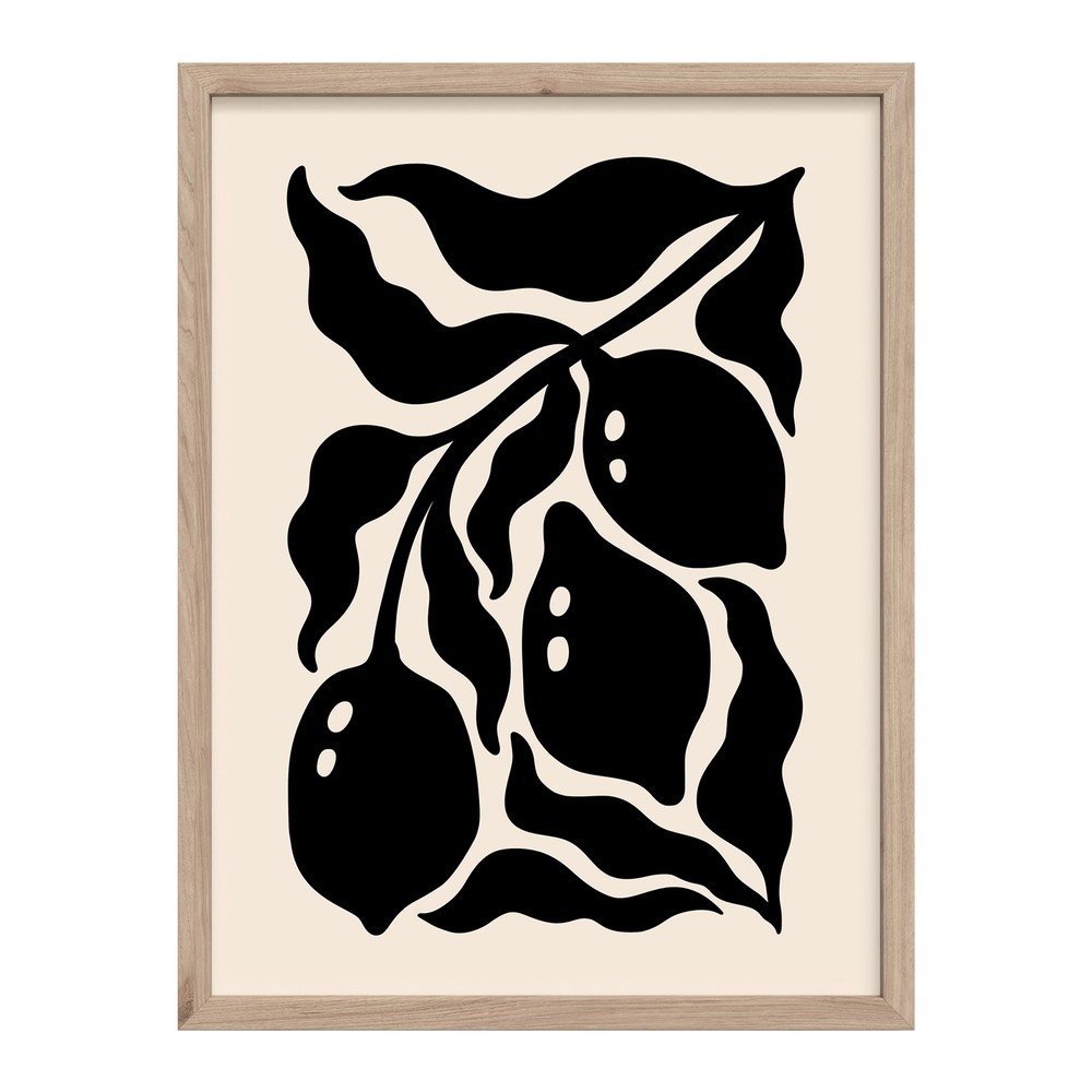 Tiskana slika z okvirjem 30x40 cm Fruit